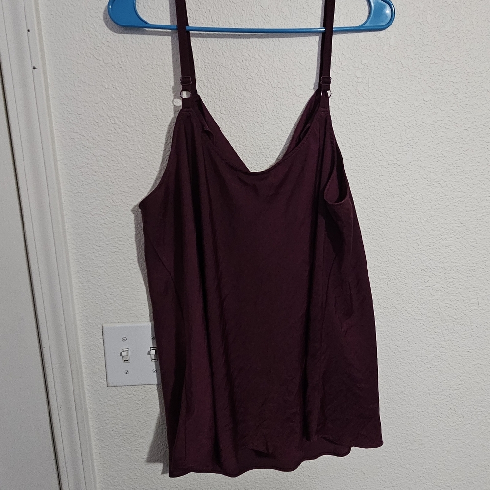 Women's Burgundy Cami Top